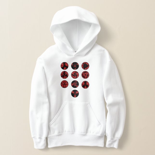 Anime Power Hoodie – Kids & Teens (Laydown)