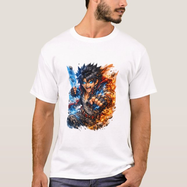 Anime Power Surge Tee (Front)