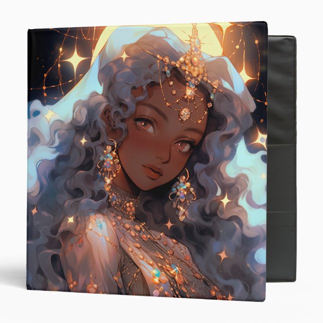 Anime Princess Fantasy Art Binder (Front/Inside)