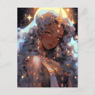 Anime Princess Fantasy Art Postcard