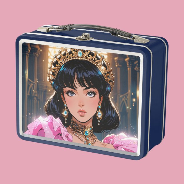 Anime princess  metal lunch box (Creator Uploaded)