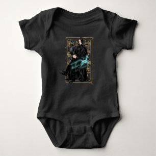 Anime Professor Severus Snape Seated Baby Bodysuit