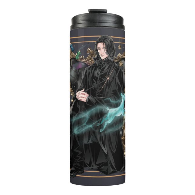 Anime Professor Severus Snape Seated Thermal Tumbler (Front)