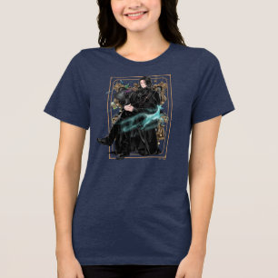 Anime Professor Severus Snape Seated Tri-Blend Shirt