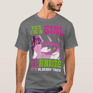 Anime Quote For Women Teen Girls for Ramen Anime L T-Shirt