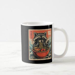 Anime Raccoon Ramen Japanese Funny Kawaii Gift Men Coffee Mug