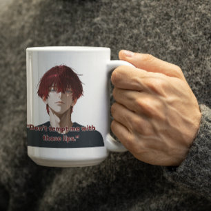 Anime Red Hair Guy Coffee Mug