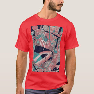 Anime Retro 90s Lofi Girl Aesthetic Japanese Otaku T-Shirt