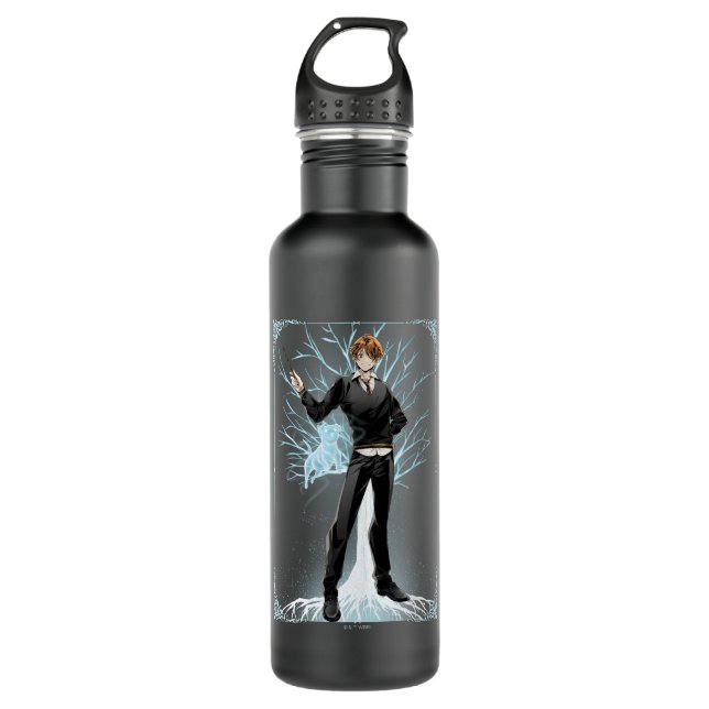 Anime Ron Weasley's Jack Russell Terrier Patronus 710 Ml Water Bottle (Front)