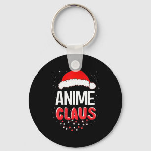 Anime Santa Claus Christmas Matching Costume Keychain
