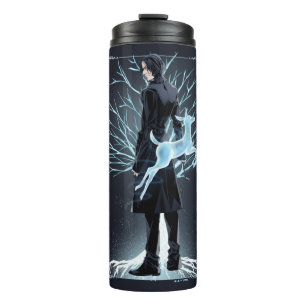 Anime Severus Snape's Doe Patronus Thermal Tumbler