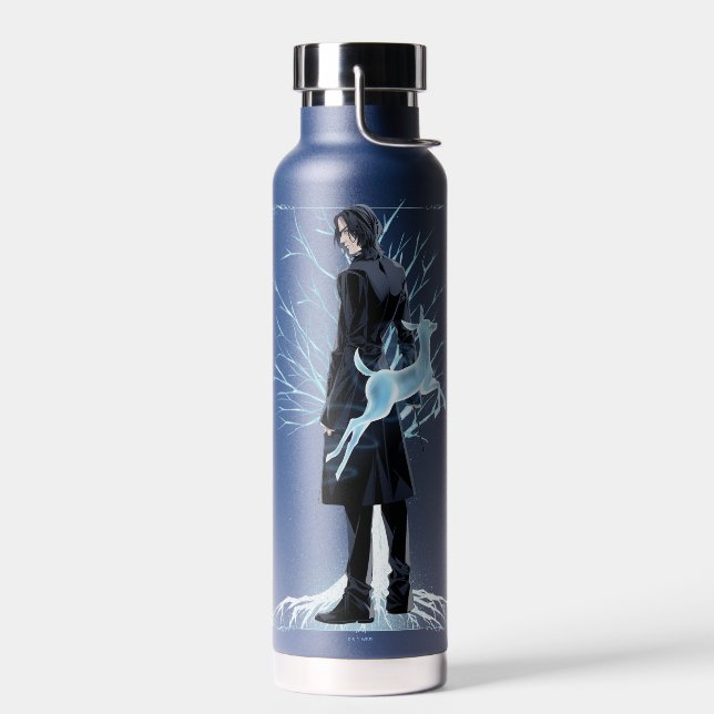Anime Severus Snape's Doe Patronus Water Bottle (Left)