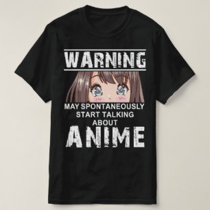 anime shirt japan kawaii cartoon japanese manga