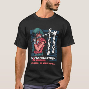 Anime Sienen Kawaii Manga Japan Cosplay Otaku Japa T-Shirt
