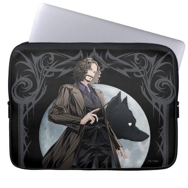Anime Sirius Black Animagus Laptop Sleeve (Front)