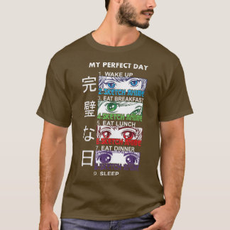 Anime Sketching Shirt Sketching Anime Perfect Day
