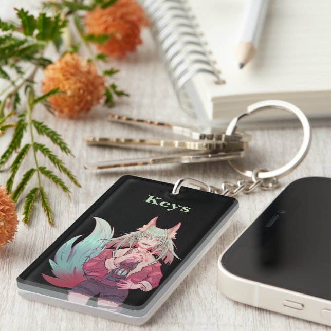 Anime, Souris, keys (Devant droit)