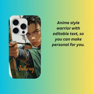 Anime style archer  iPhone 15 pro case