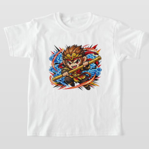 Anime Sun Wukong Monkey King - Journey to the West T-Shirt