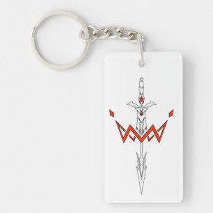 anime, swords, fantasy, aestetic keychain