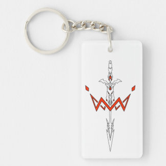 anime, swords, fantasy, aestetic keychain