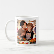 (Anime-Thanksgiving III) Classic Mug, 11 oz