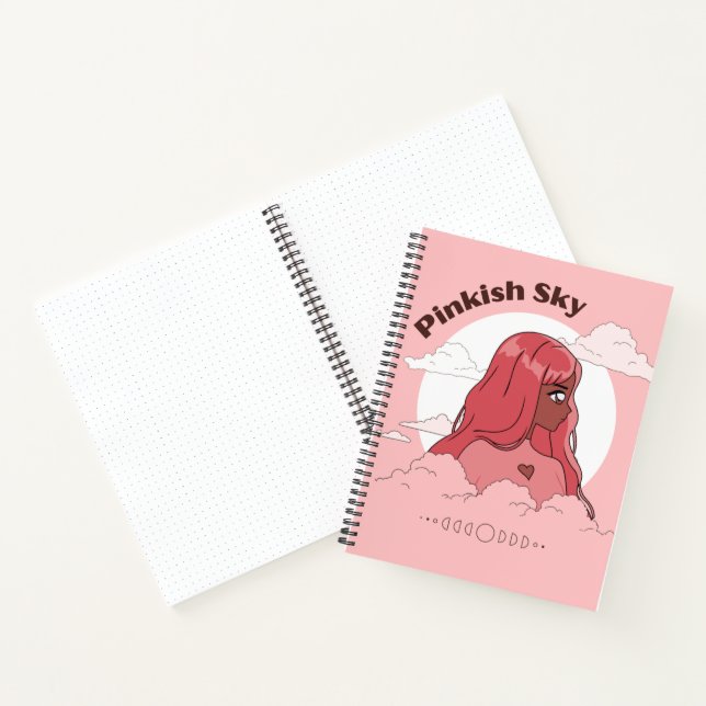 Anime-Themed  Notebook (Inside)