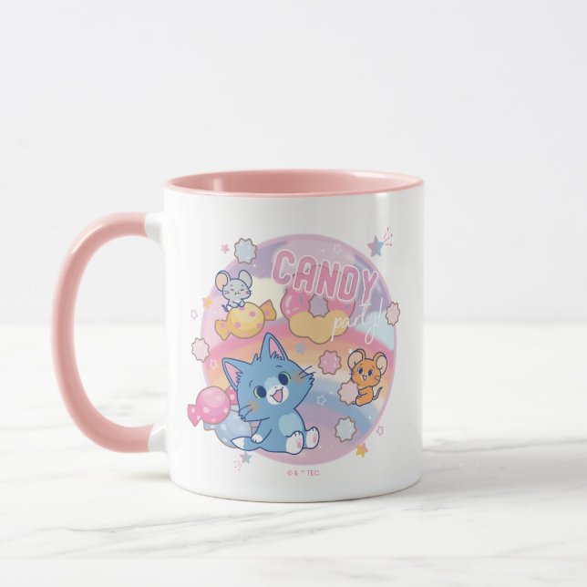 Anime Tom and Jerry Candy Party Mug (Left)