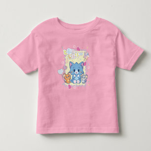 Anime Tom and Jerry Strawberry Fun Toddler T-shirt