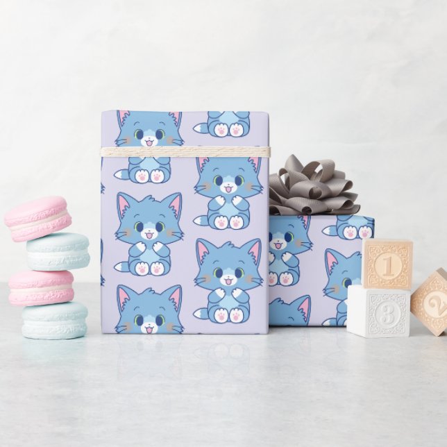 Anime Tom and Jerry - Tom Wrapping Paper (Baby Shower)