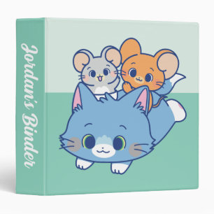 Anime Tom, Jerry, and Tuffy Binder