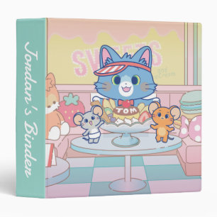 Anime Tom, Jerry, and Tuffy Dessert Parlour Binder