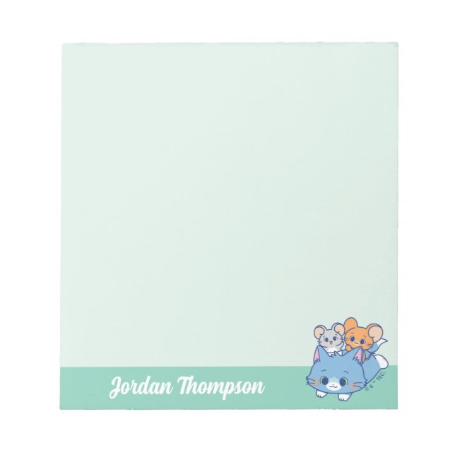 Anime Tom, Jerry, and Tuffy Notepad (Front)