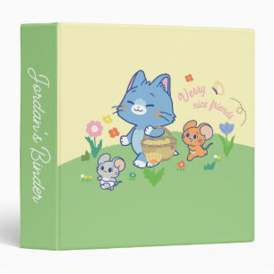 Anime Tom, Jerry, and Tuffy Picnic Binder