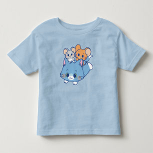 Anime Tom, Jerry, and Tuffy Toddler T-shirt