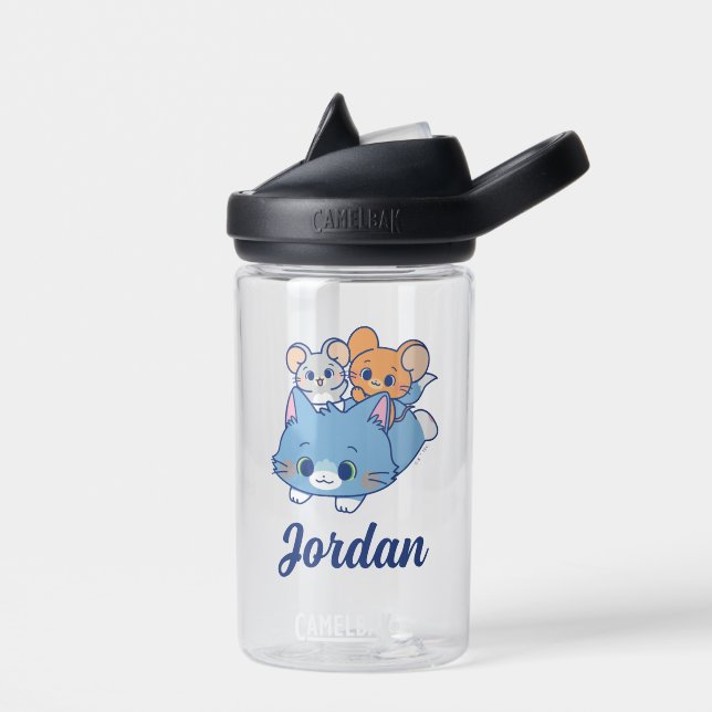 Anime Tom, Jerry, and Tuffy Water Bottle (Left)