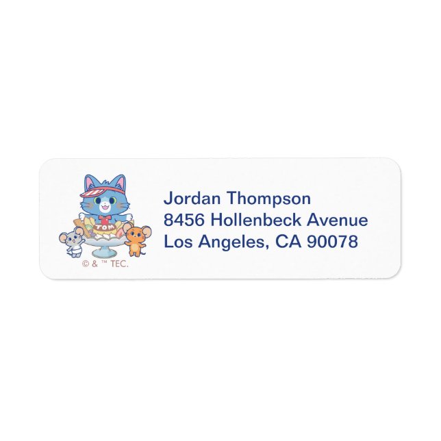 Anime Tom, Jerry et Tuffy Dessert Parlor (Devant)