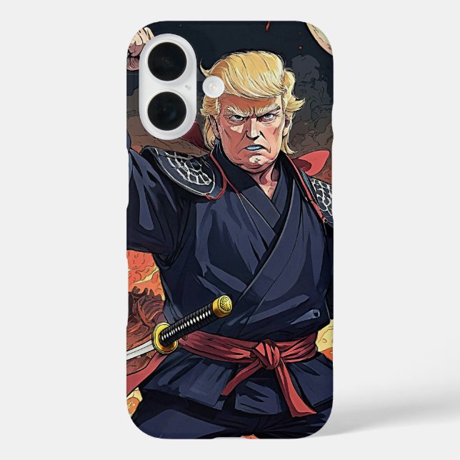Anime Trump - Fist Raised Case-Mate iPhone Case (Back)
