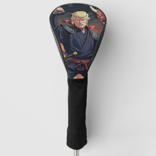 Anime Trump - Fist Raised Golf Head Cover