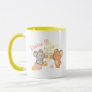 Anime Tuffy and Jerry Cheers to Cheese Mug