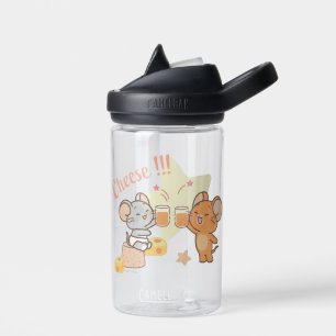 Anime Tuffy and Jerry Cheers to Cheese Water Bottle