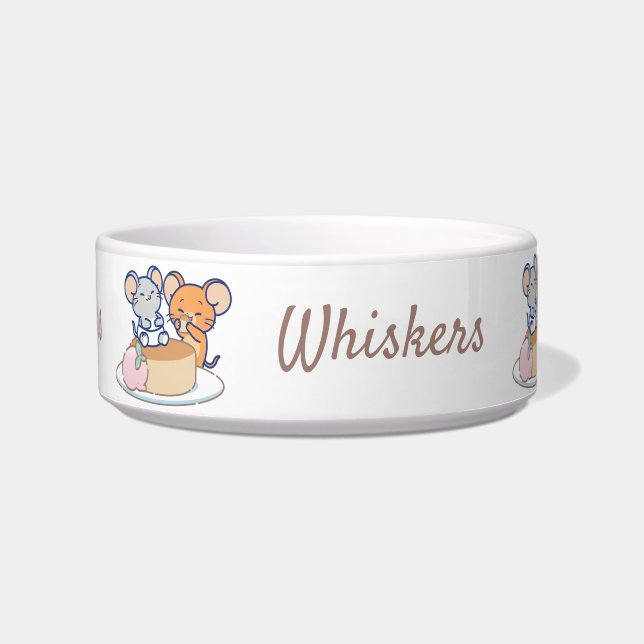 Anime Tuffy and Jerry Cheesecake Bowl (Front)