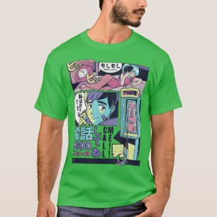 Anime Vaporwave Japan Anime Merch Anime Stuff Japa T-Shirt