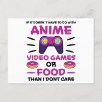 Anime Video Games Food Manga Japan Fun Kawaii Gift