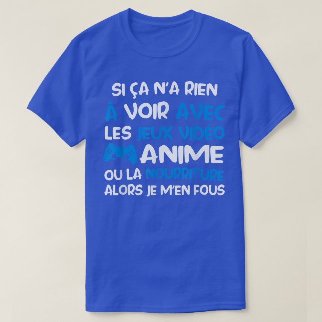 Anime video games  T-Shirt (Design Front)