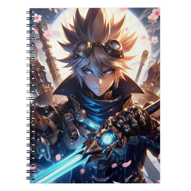 Anime Warrior Notebook (Front)