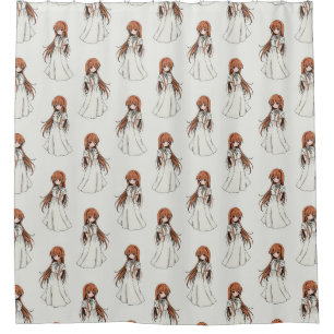 Anime Weeb Girl Manga Pattern Design