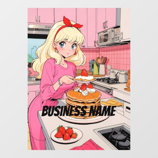 Anime Window Cling (Sheet)