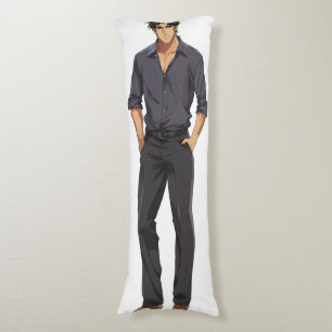 Anime Zaddy Handsome Man Body Pillow