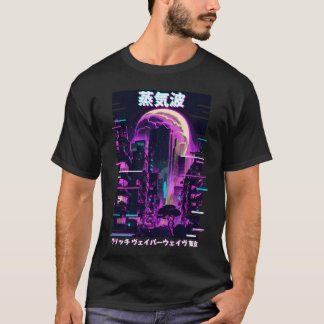 Animeokyo City Japanese Vaporwave Aesthetic boy T-Shirt
